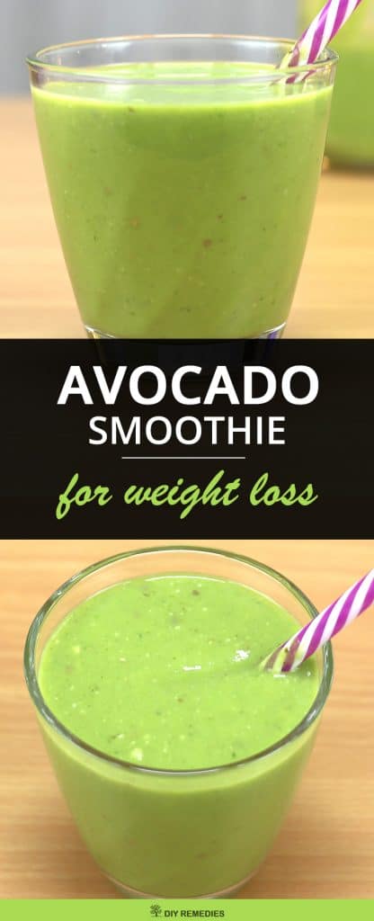 Bild eines köstlichen Avocado-Smoothies