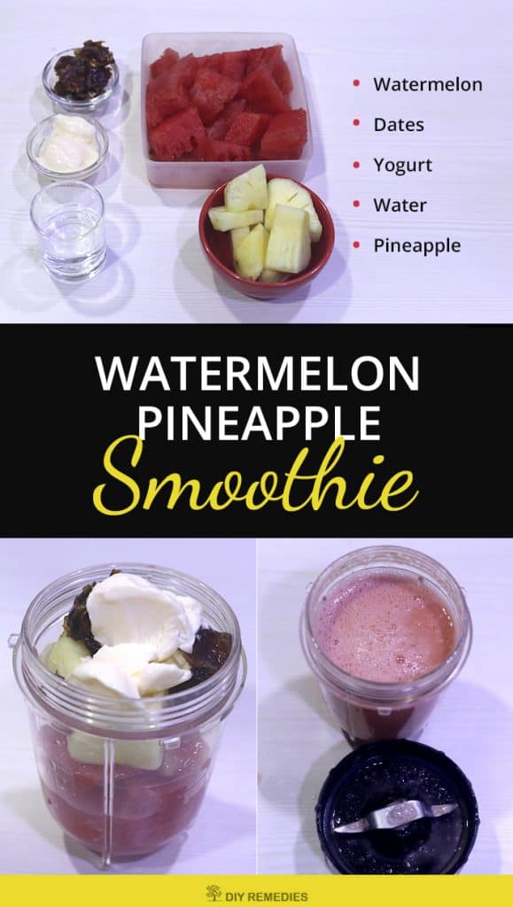 Watermelon Pineapple Smoothie