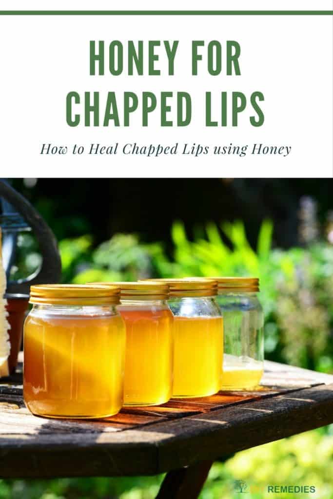 How to Heal Chapped Lips using Honey