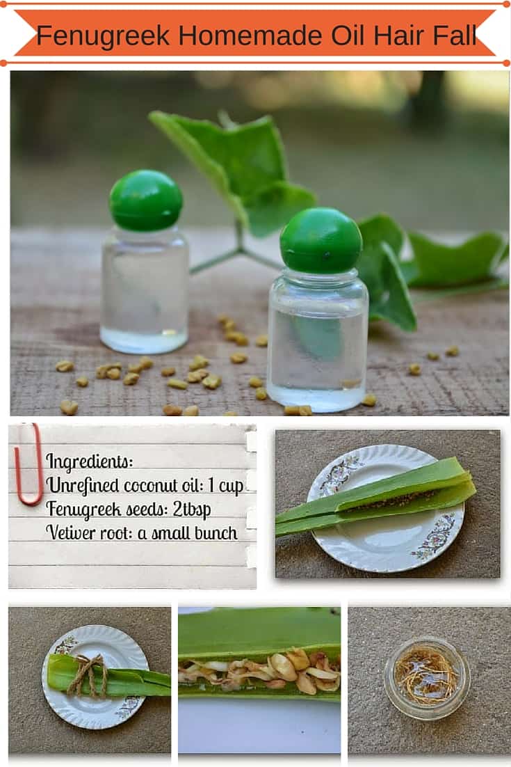 DIY Fenugreek Homemade Oil For Hair Growth