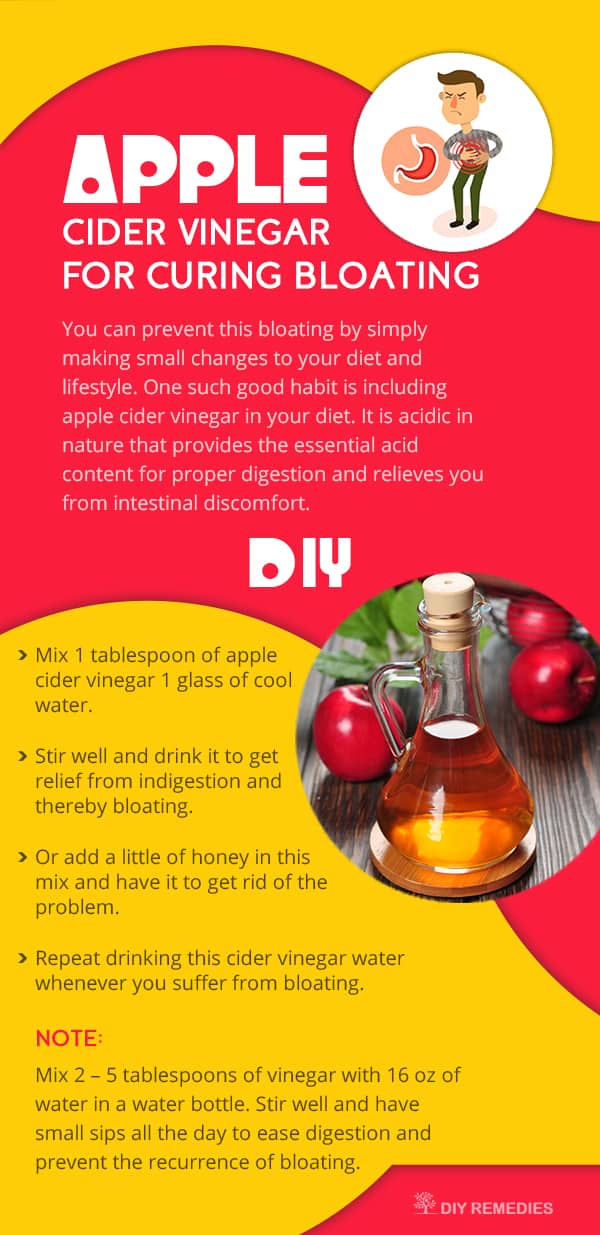 Apple Cider Vinegar for Curing Bloating