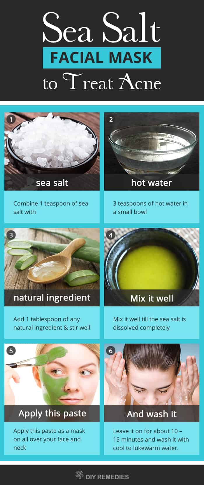 How to Treat Acne with Sea Salt