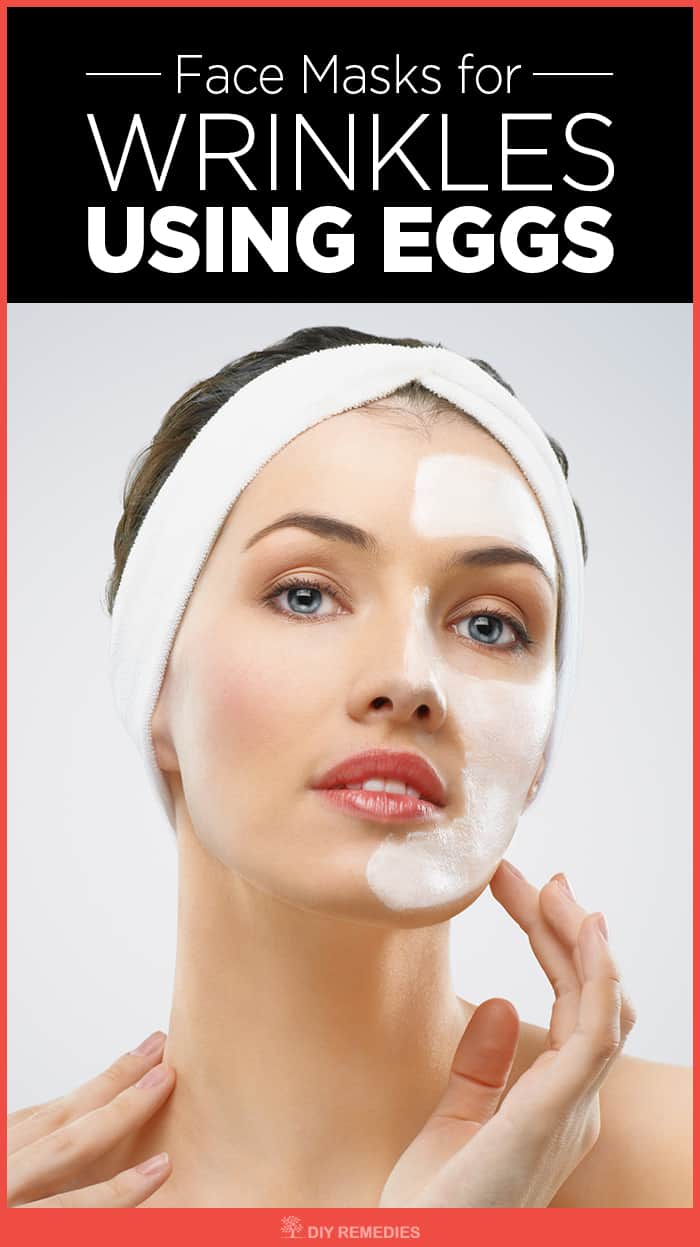 Face Masks for Wrinkles using Eggs