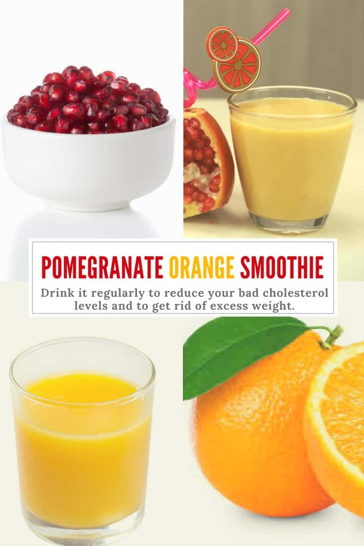 Pomegranate Orange Smoothie